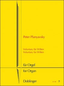 Planyavsky: Voluntary fr Wilten for Organ published by Doblinger